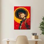 Monkey D. Luffy: Spirit of Absolute Freedom | Premium Metal Poster