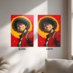 Monkey D. Luffy: Spirit of Absolute Freedom | Premium Metal Poster