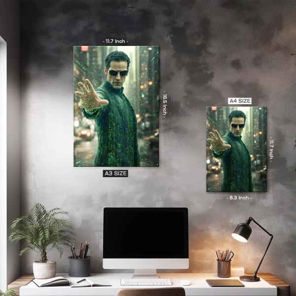 Neo: Matrix Codebreaker Edition Metal Poster