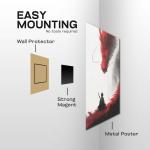 The Dragon’s Vigil: Path of the Crimson Blade | Samurai Metal Poster