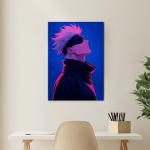 Saturo Gojo : Awakening Beyond Sight | Ultra-Modern Metal Poster