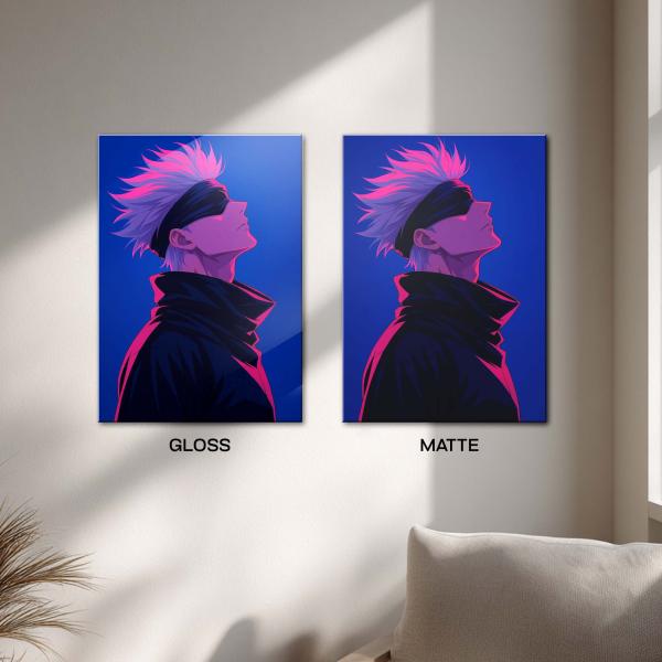 Saturo Gojo : Awakening Beyond Sight | Ultra-Modern Metal Poster