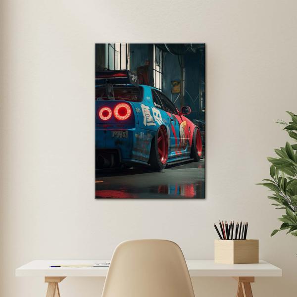 Neon Ronin: Spirit of the Underground | Performance Metal Poster