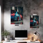 Neon Ronin: Spirit of the Underground | Performance Metal Poster