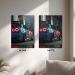 Neon Ronin: Spirit of the Underground | Performance Metal Poster