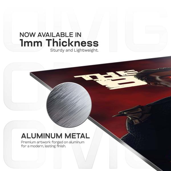 Homelander: Crimson Authority Edition Metal Poster