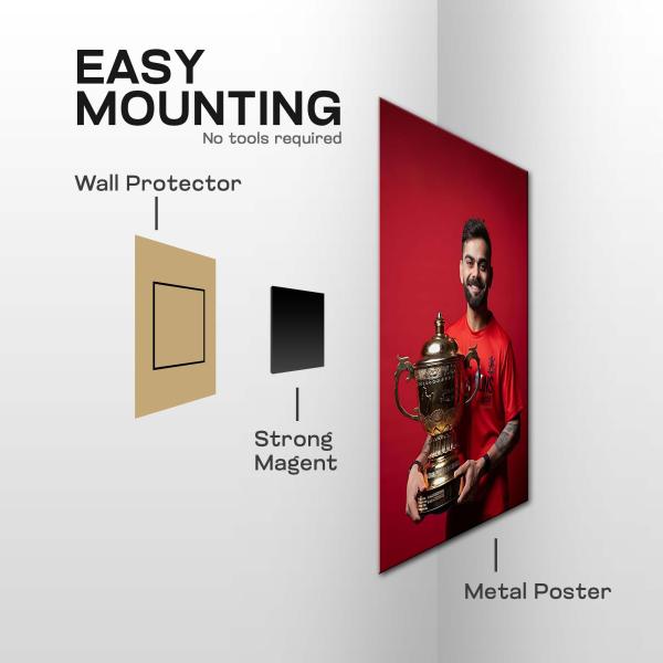 Champions Glory Edition Metal Poster