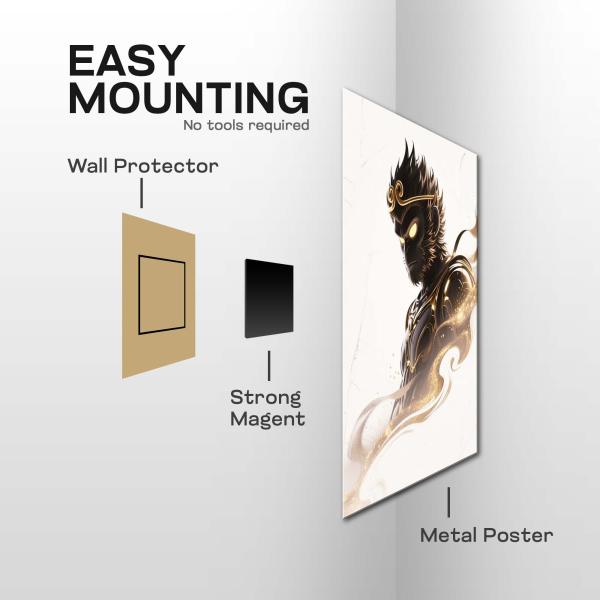 Celestial Wukong: Divine Ascendance Edition Metal Poster