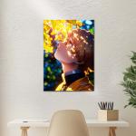 Zenitsu Serenity Bloom Edition Metal Poster