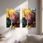 Zenitsu Serenity Bloom Edition Metal Poster