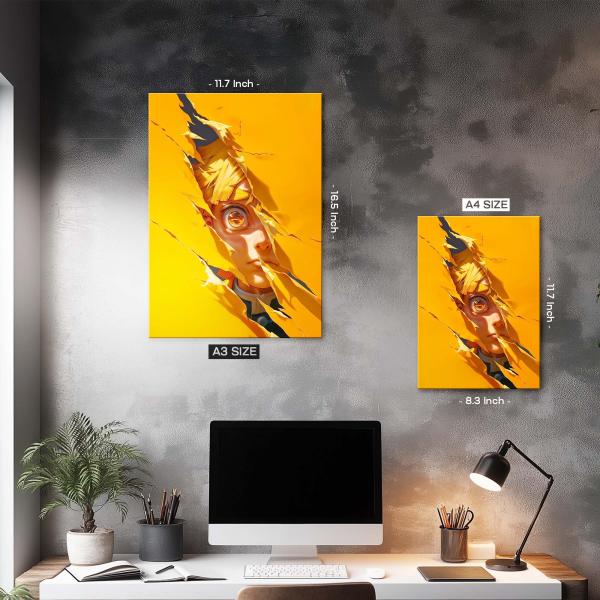 Thunderclad Zenitsu Awakening Edition Metal Poster