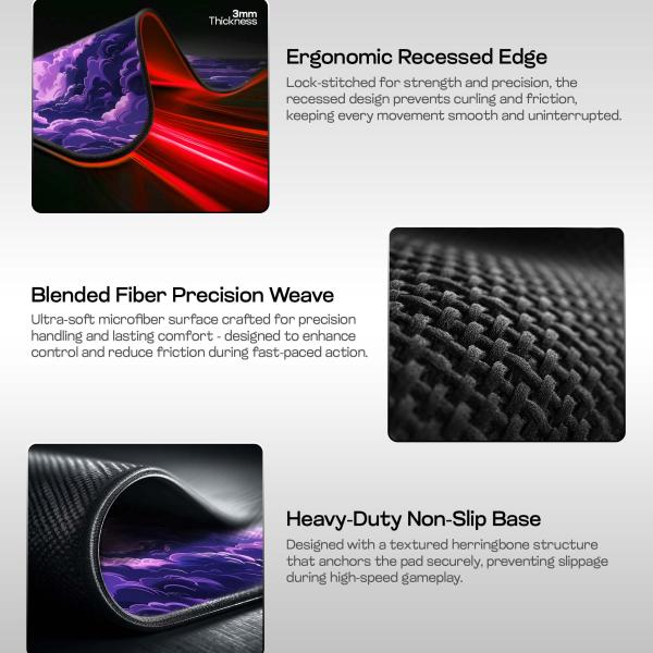 Nebula Surge: Dreamscape Edition Mousepad