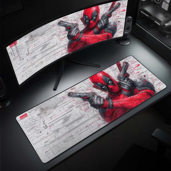Deadpool: Crimson Mayhem Edition Mousepad