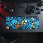 Street Surge: Graffiti Vector Edition Mousepad