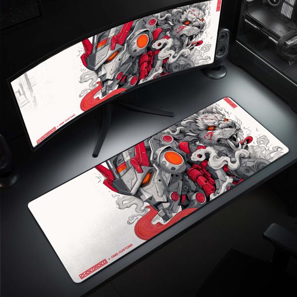 OMG Customs × Chokomoco – Mech Arena: Hybrid Fury Edition Mousepad