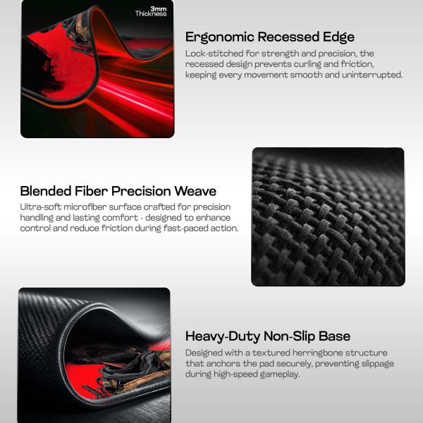 Red Reign: Operator Edition Mousepad