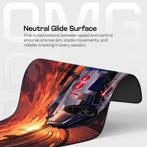 Skyline Legend: R34 Drift Edition Mousepad